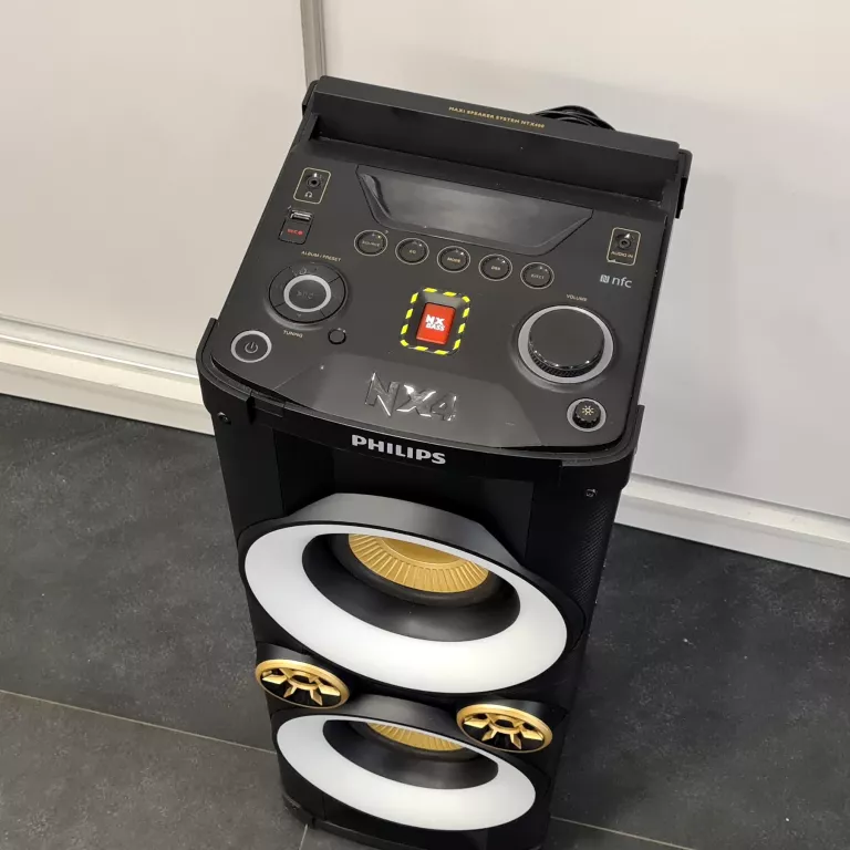 wieza-stereoglosnik-bluetooth-philips-ntx400-stan-uzywany