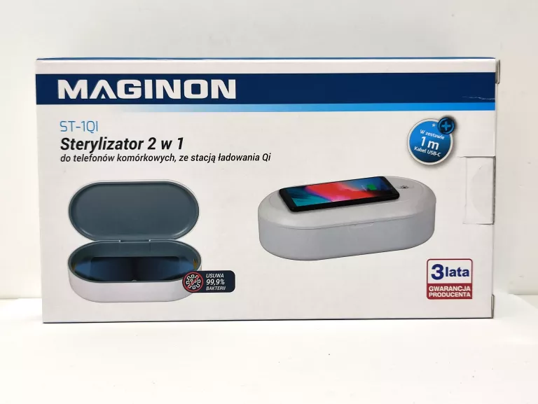 MAGINON ST-1QL STERYLIZATOR 2 W 1 DO TELEFONÓW