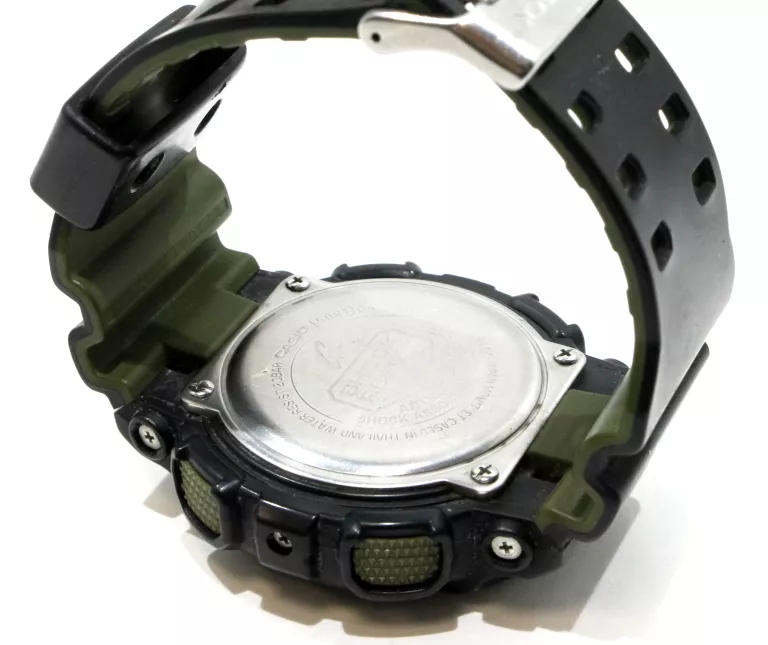 ZEGAREK CASIO GSHOCK GA100-L CZARNO ZIELONY