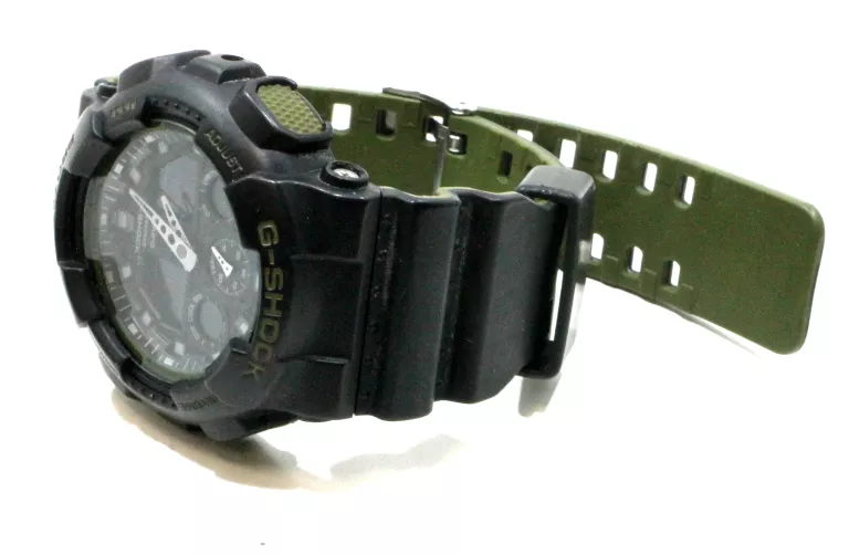 ZEGAREK CASIO GSHOCK GA100-L CZARNO ZIELONY
