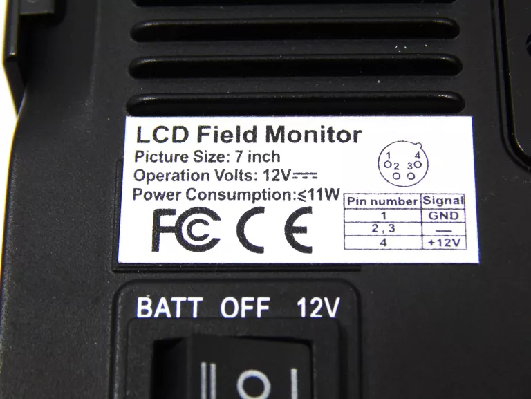 LILLIPUT 663/O/P II MONITOR PODGLĄDOWY 7'' IPS,
