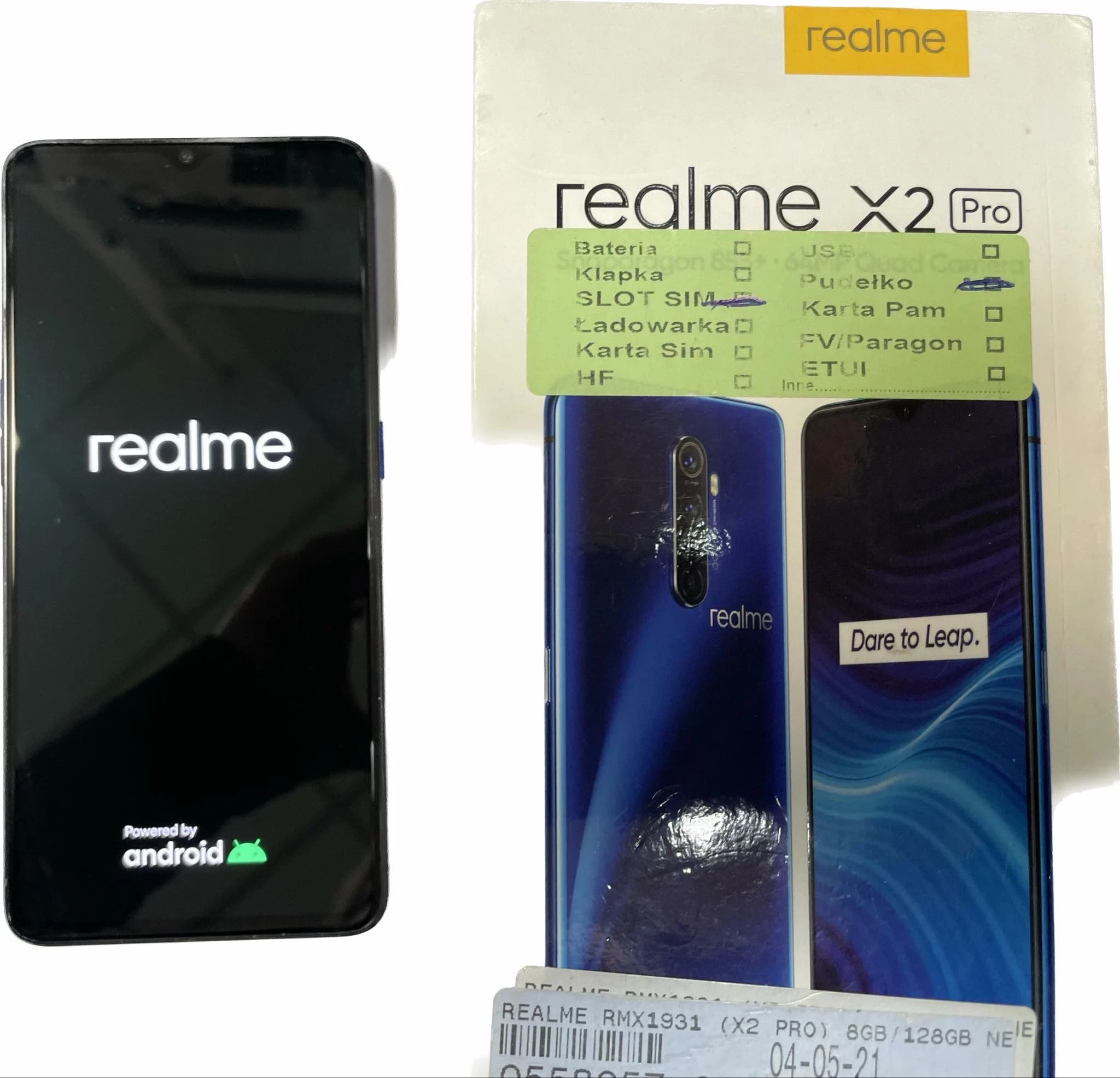 telefon-realme-x2-pro-pudelko-ean-gtin-6941399000209