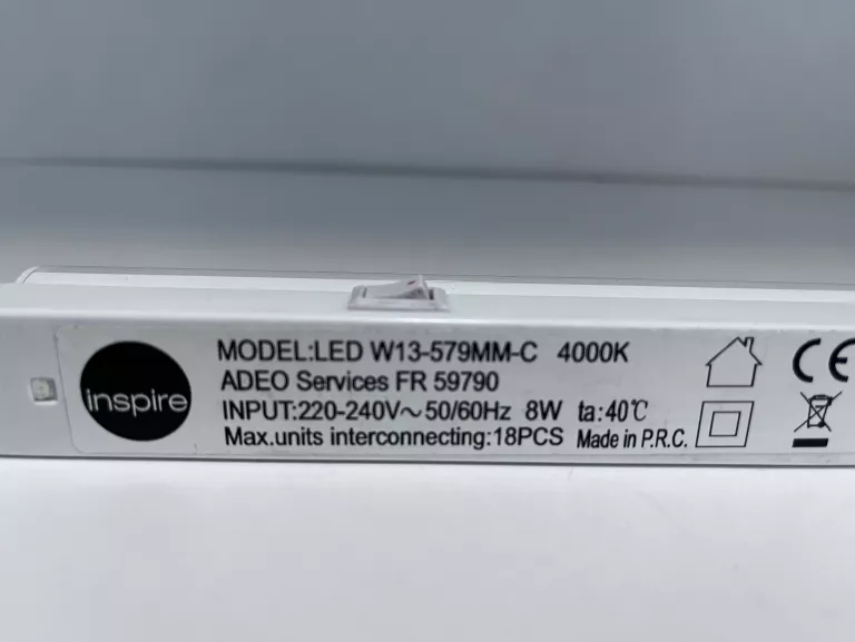 LISTWA PODSZAFKOWA INSPIRE W13-579MM-C
