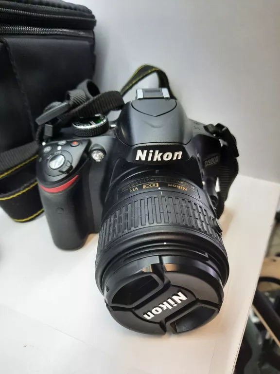 APARAT NIKON D3200,OBIEKTYW 18-55MM,ETUI,ŁADOWARK