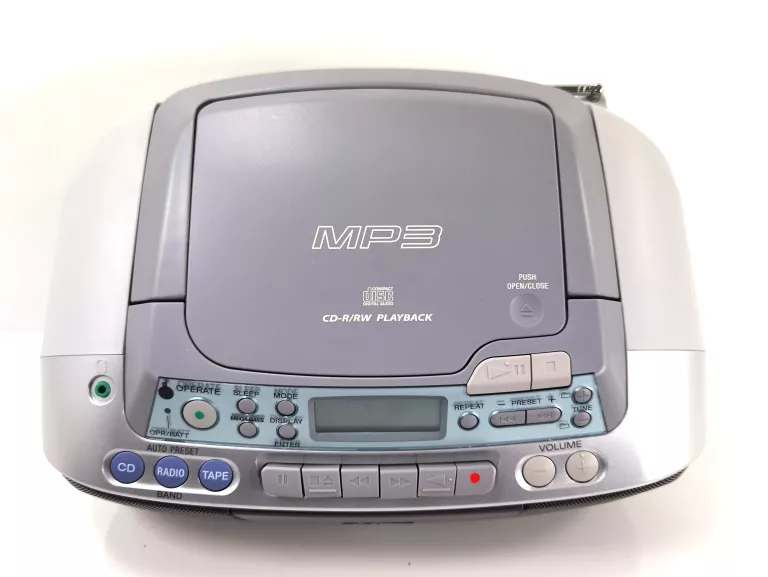 RADIO BOOMBOX CD MP3 KASETY SONY CFD-S03CP