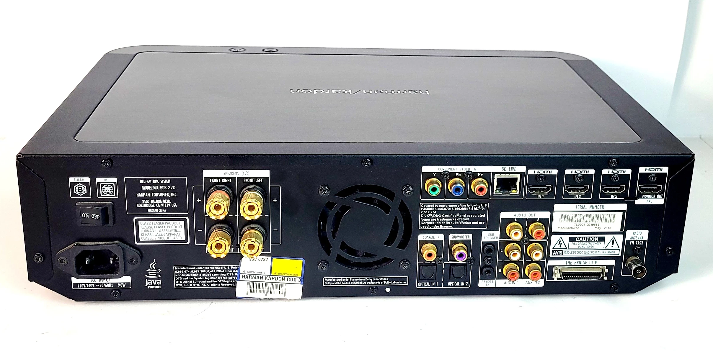 harman-kardon-bds270-blu-ray-3d-usb-2x65w-pilot-komunikacja-brak