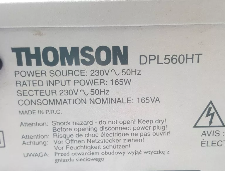AMPLITUNER THOMSON DPL560HL
