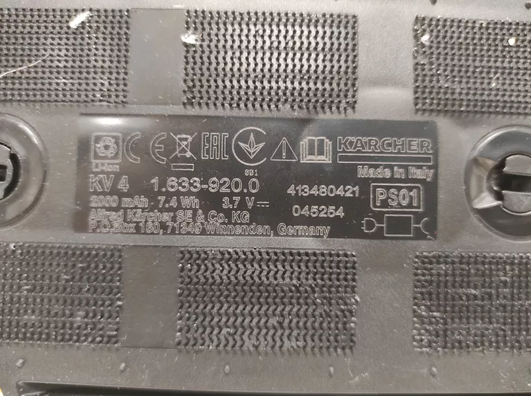 pad-wibrujacy-karcher-kv4-bialy-stan-uzywany