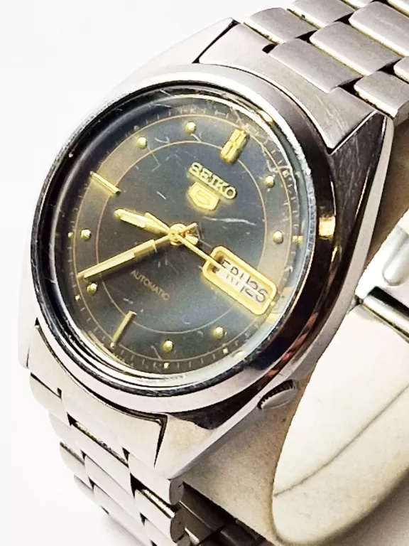 ZEGAREK MĘSKI SEIKO 5 AUTOMATIC BRANSOLETA