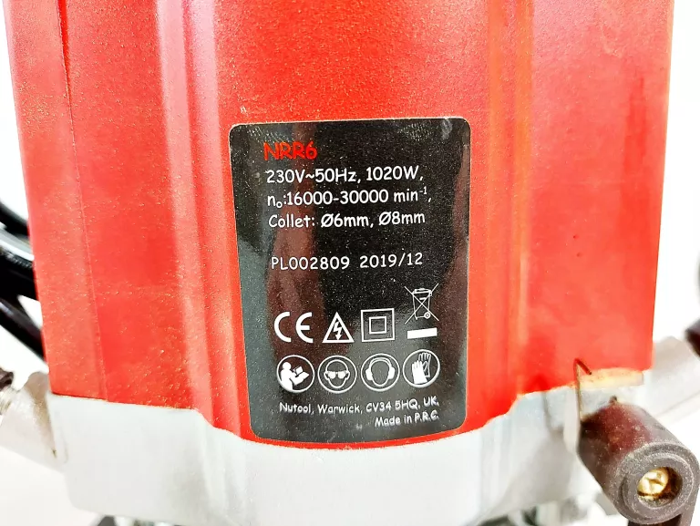 FREZARKA GÓRNOWRZECIONOWA NUTOOL RED 1020W