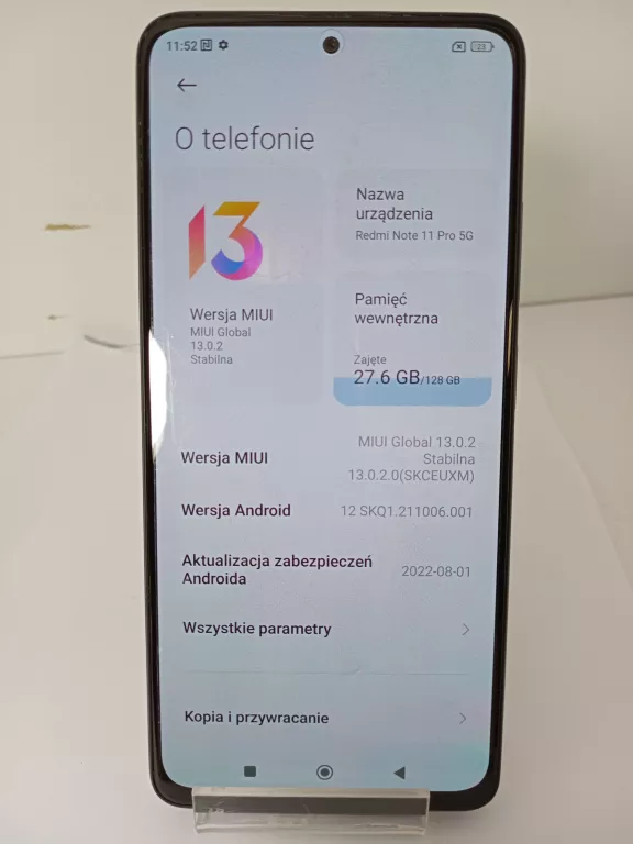 TELEFON REDMI NOTE 11 PRO 5 G
