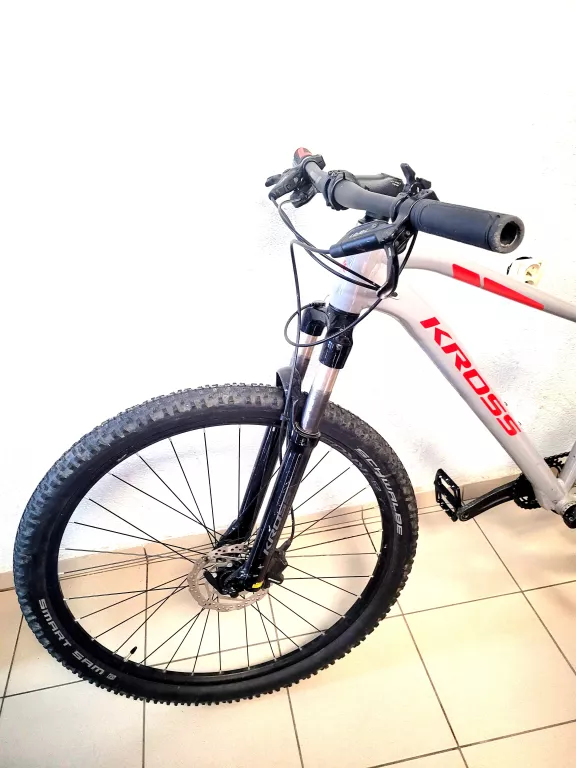 ROWER MTB KROSS LEVEL 4.0 SZARY RAMA 19 CALI