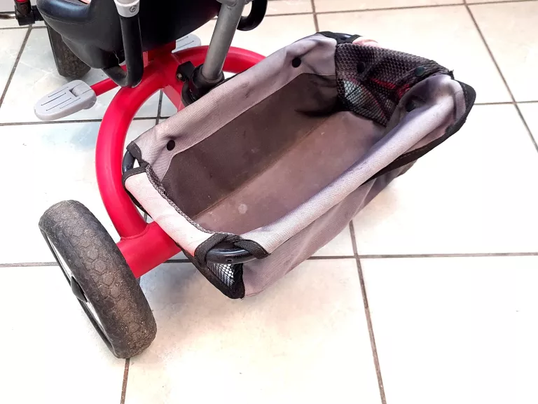 ROWER TRÓJKOŁOWY DLA DZIECI LUXUS TRIKE CZERWONY