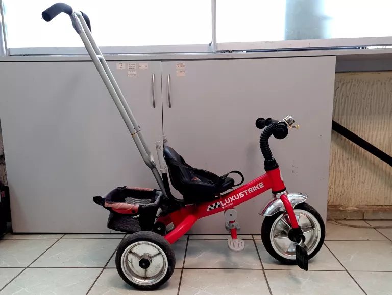 ROWER TRÓJKOŁOWY DLA DZIECI LUXUS TRIKE CZERWONY
