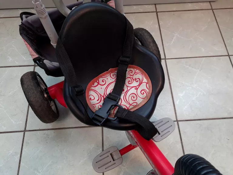 ROWER TRÓJKOŁOWY DLA DZIECI LUXUS TRIKE CZERWONY