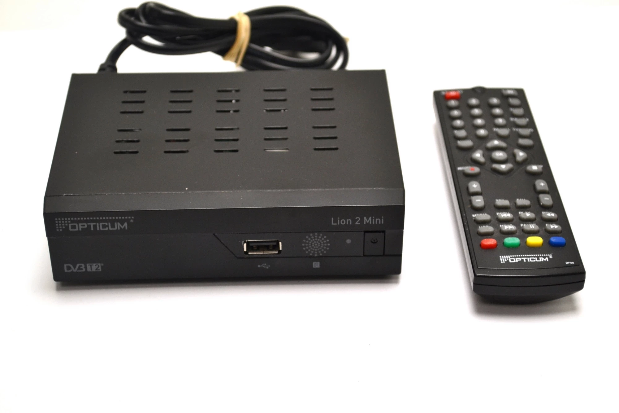 dekoder-dvb-t2-opticum-lion-2-mini-pilot-stan-uzywany