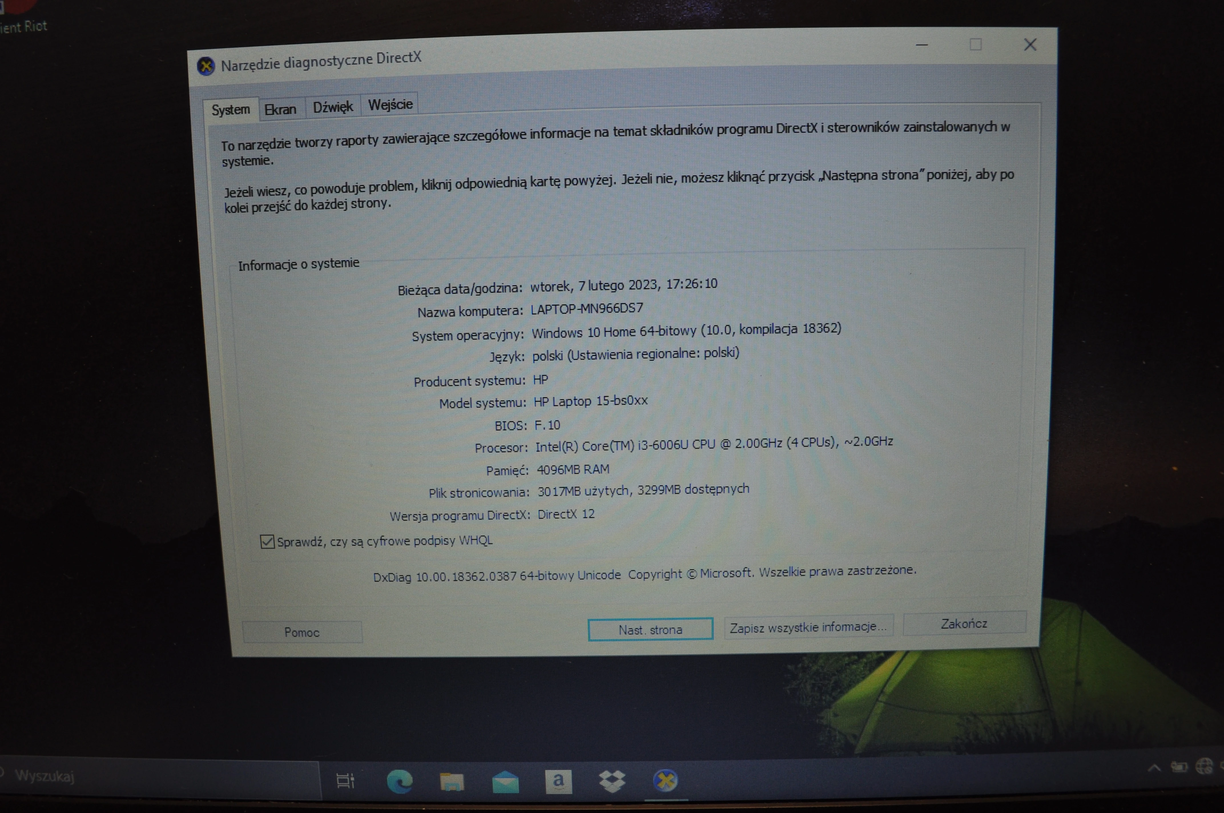 laptop-hp-3168ngw-stan-uzywany