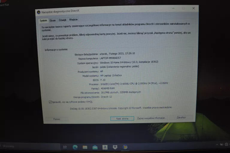 laptop-hp-3168ngw-stan-uzywany