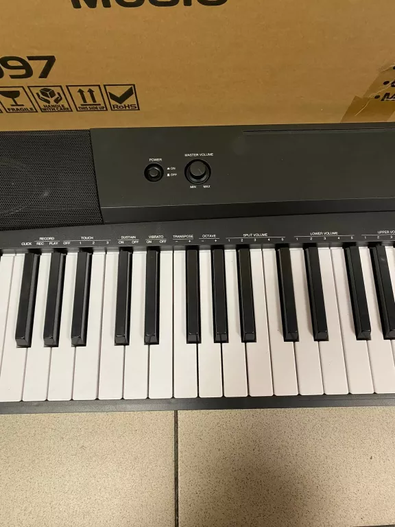 PIANINO CYFROWE MAX MUSIC KB6 KOMPLET