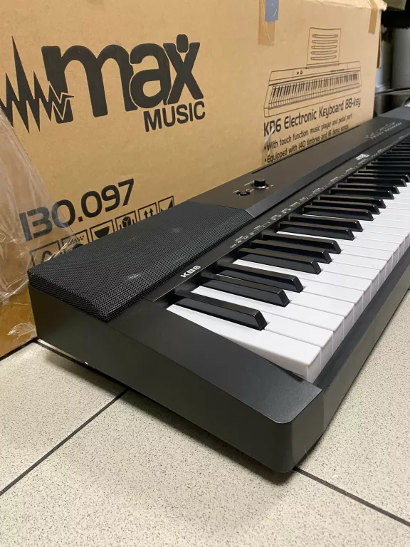 PIANINO CYFROWE MAX MUSIC KB6 KOMPLET