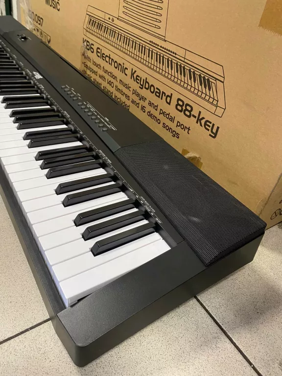 PIANINO CYFROWE MAX MUSIC KB6 KOMPLET