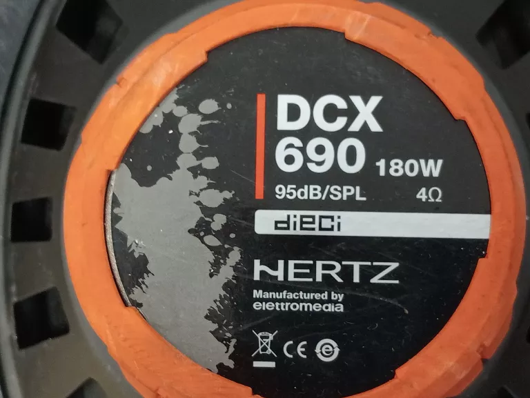 GŁOŚNIKI HERTZ DCX 690
