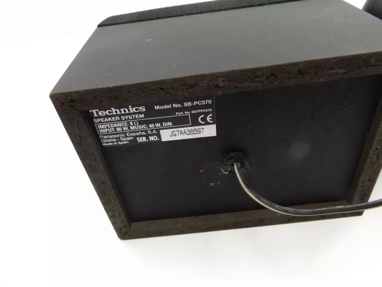 TECHNICS SB-PC570 + SB-PS570 2 MALE I CENTRALNY