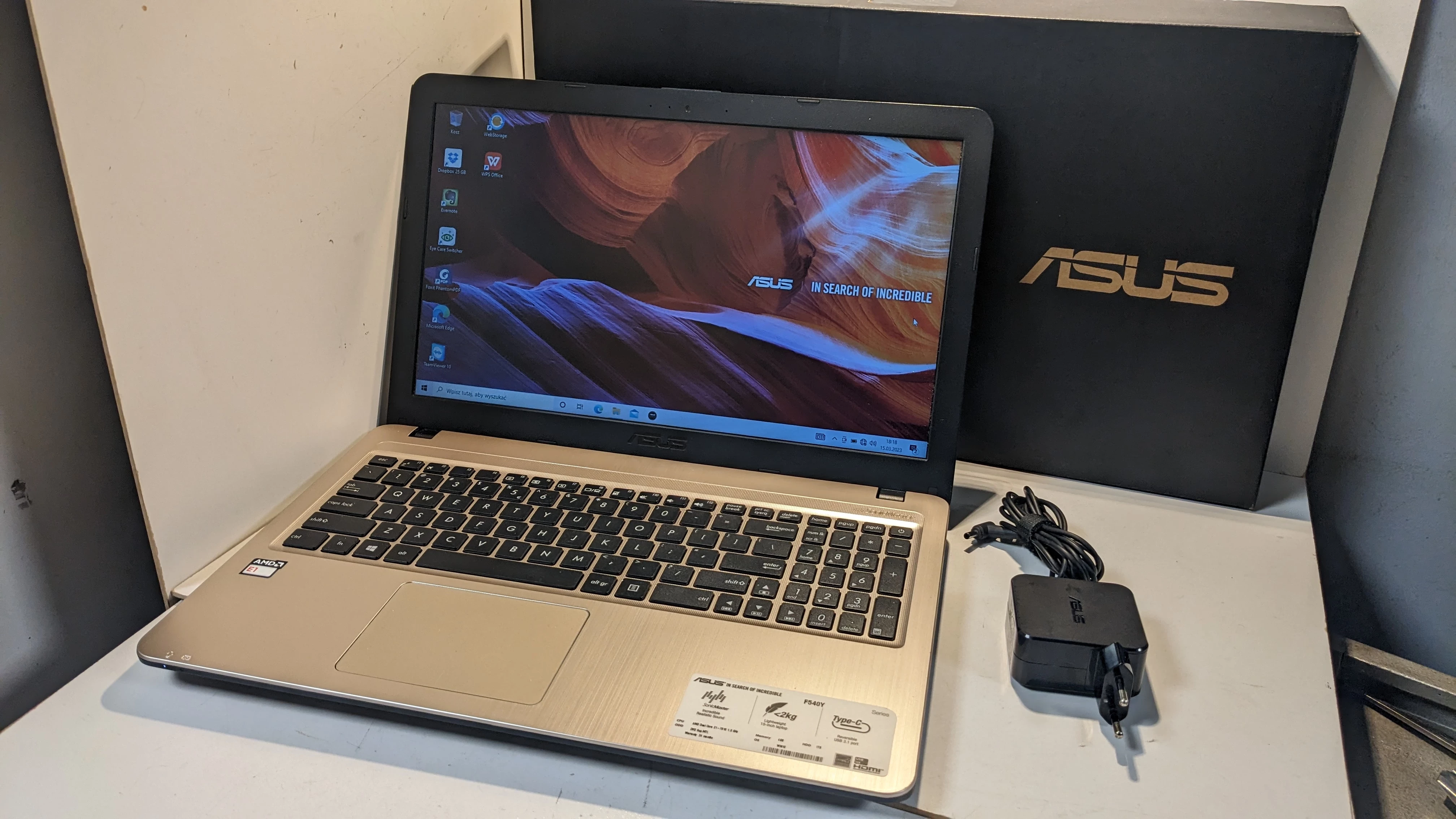 laptop-asus-f540y-amd-e1-4gb-1tb-osiedle-niepodleglosci-1-krakow