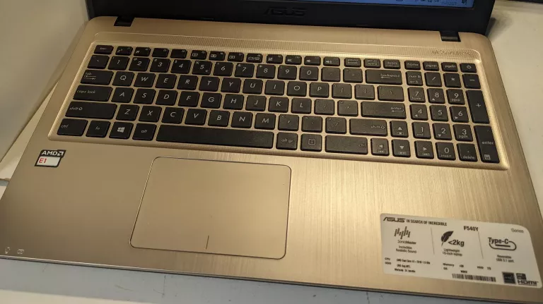 laptop-asus-f540y-amd-e1-4gb-1tb-stan-uzywany