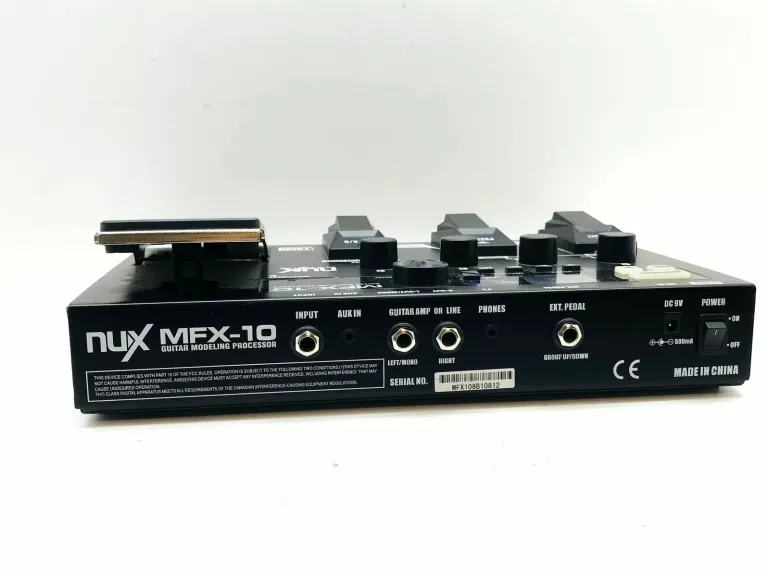 MULTI EFEKT GITAROWY NUX MFX-10