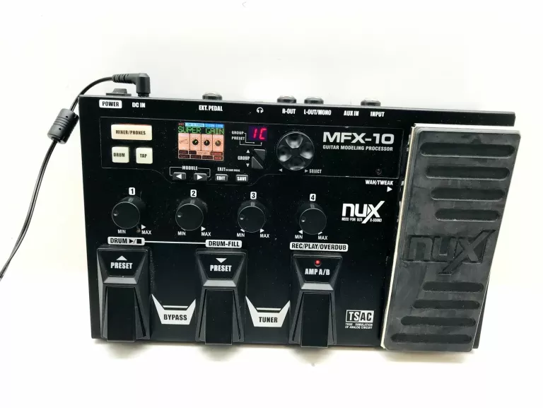MULTI EFEKT GITAROWY NUX MFX-10