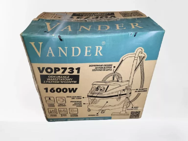 ODKURZACZ BUDOWLANY VANDER VOP731
