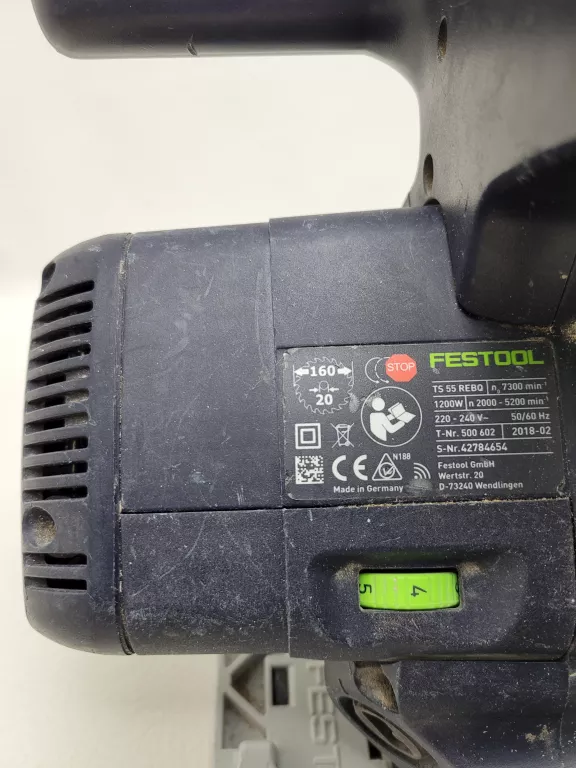 ZAGŁĘBIARKA FESTOOL TS 55 REBQ + SKRZYNIA