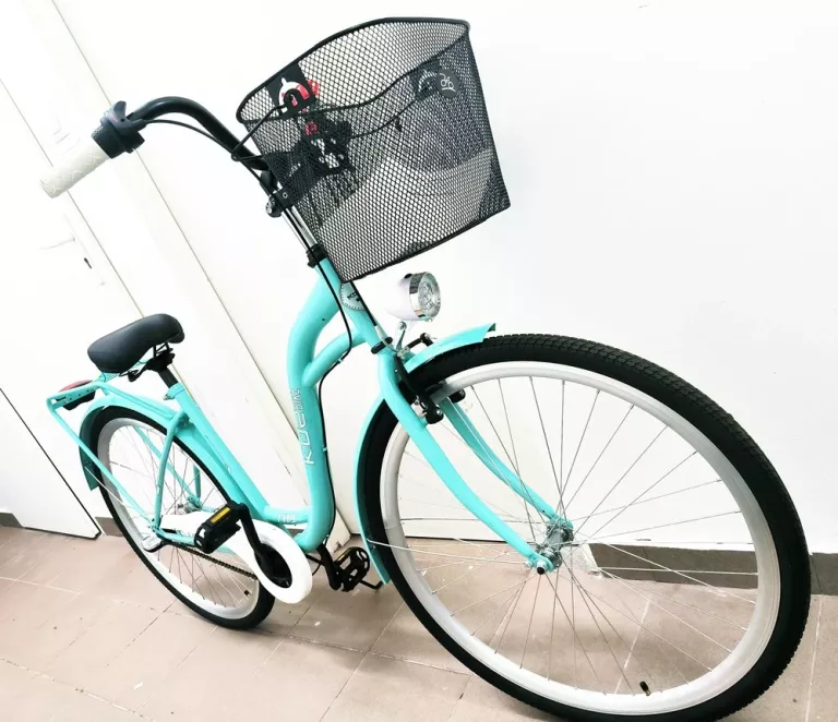 ROWER KOZBIKE 28" MIEJSKI TURKUSOWY