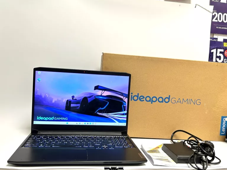 LAPTOP LENOVO IDEAPAD GAMING 3 15IHU6 GWARANCJA