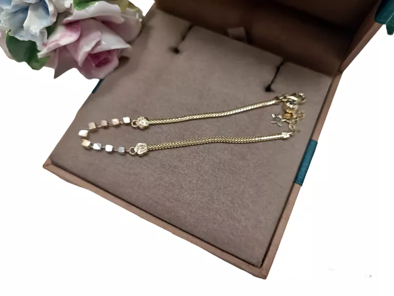 zlota-bransoletka-trzy-kolory-zlota-kamien-bez-kamienia