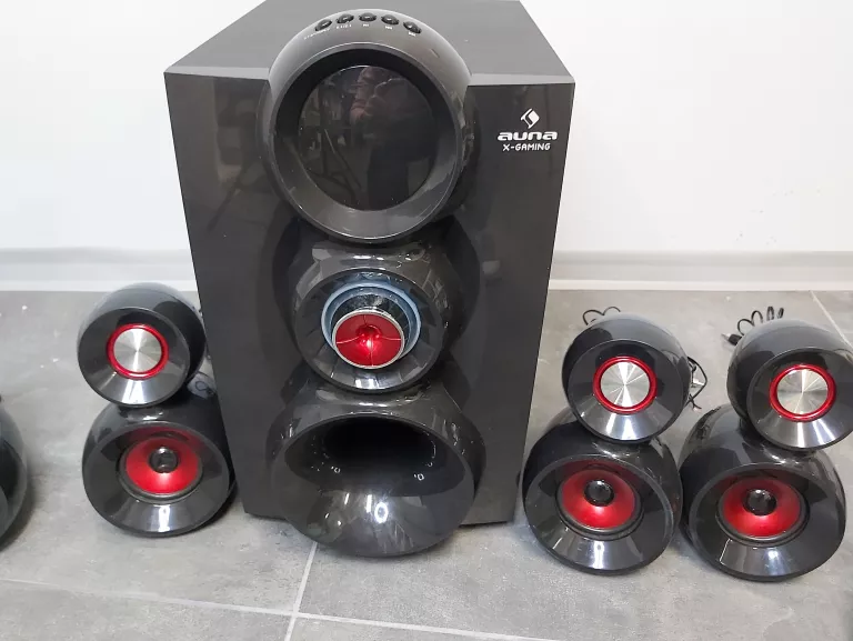 ZESTAW GŁOŚNIKÓW AUDIO AUNA X-GAMING 5.1