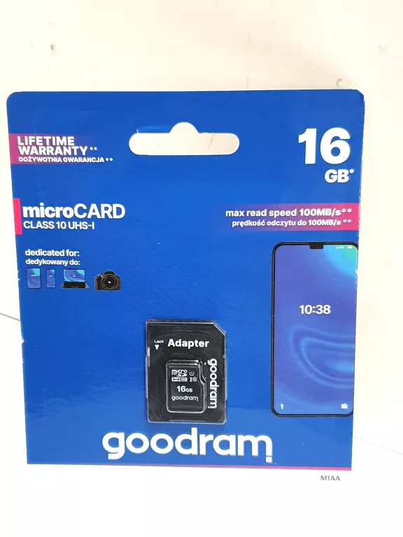 KARTA MICRO SD GOODRAM 16GB