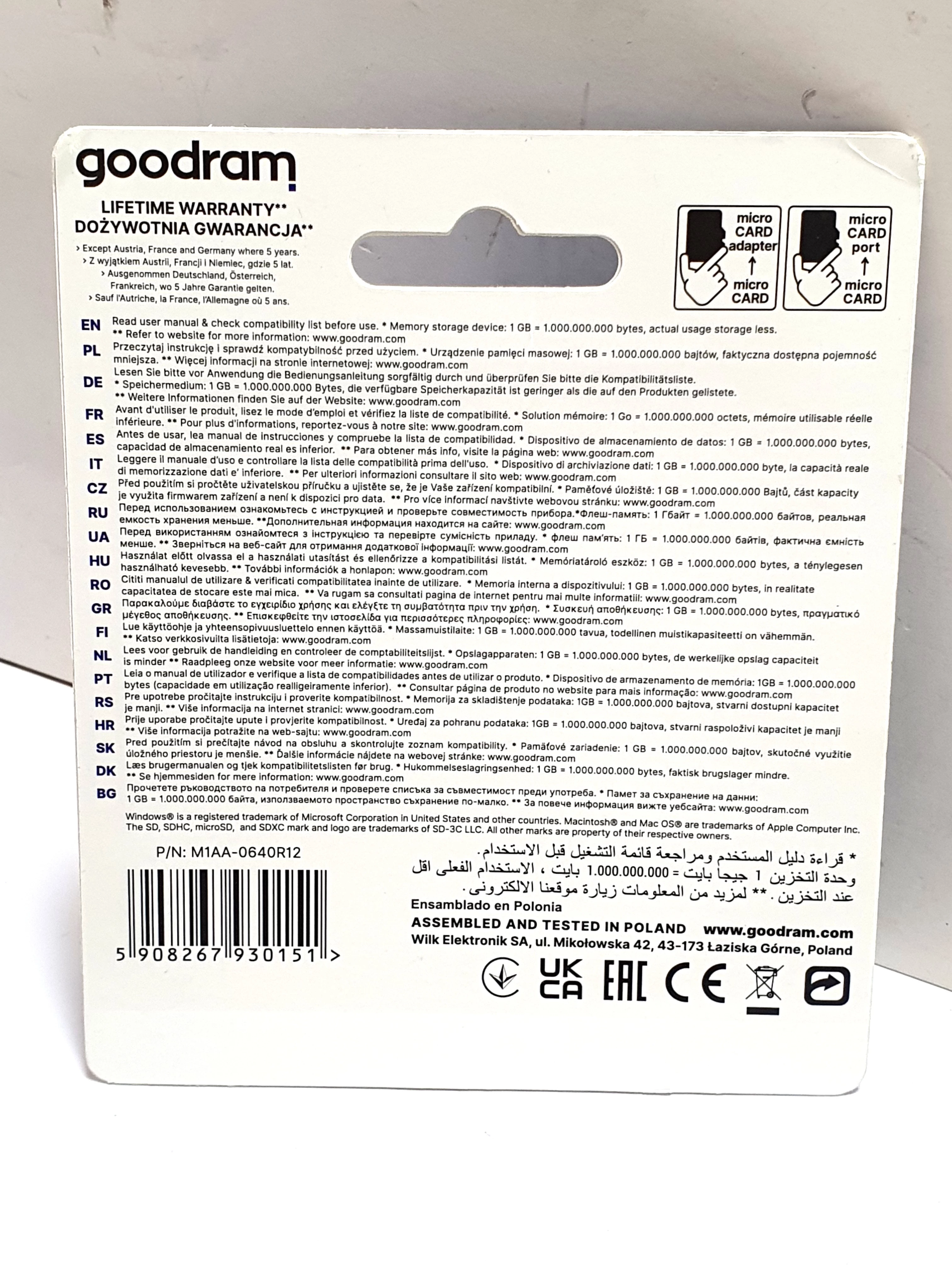 karta-micro-sd-goodram-64gb-stan-nowy