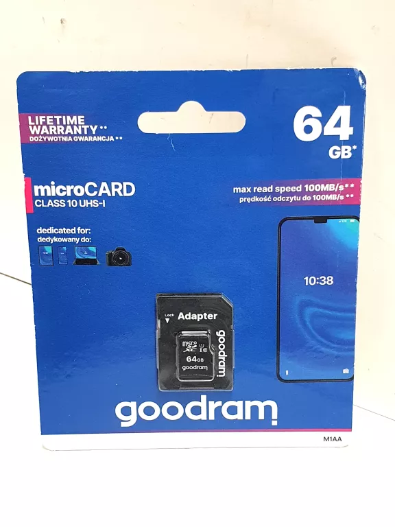 KARTA MICRO SD GOODRAM 64GB