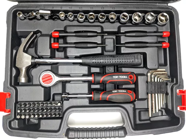TOP TOOLS ZESTAW 73 ELEMENTY WALIZKA