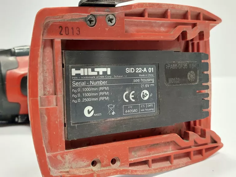 ZAKRĘTARKA HILTI SID 22-A 01