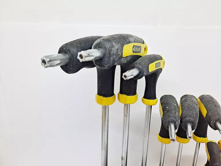 COVAL KOMPLET KLUCZY TORX 9SZT Z UCHWYTEM