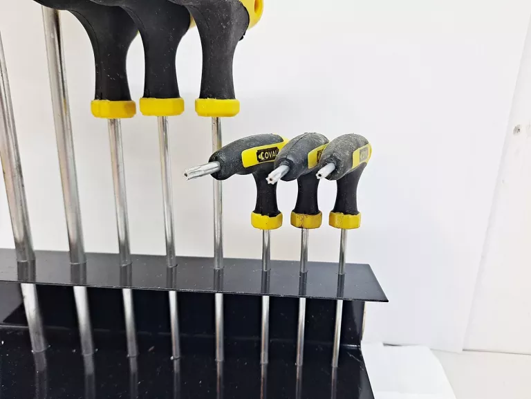 COVAL KOMPLET KLUCZY TORX 9SZT Z UCHWYTEM