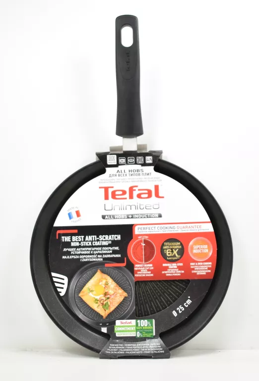 PATELNIA TEFAL UNLIMITED 25CM INDUKCJA