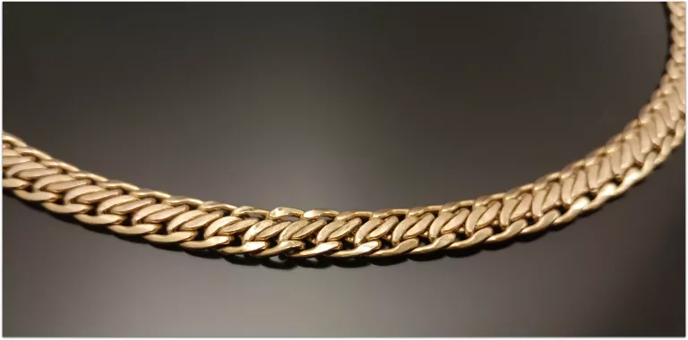 ZJAWISKOWY ZŁOTY NASZYJNIK 11,52G 43 CM PRÓBA 585