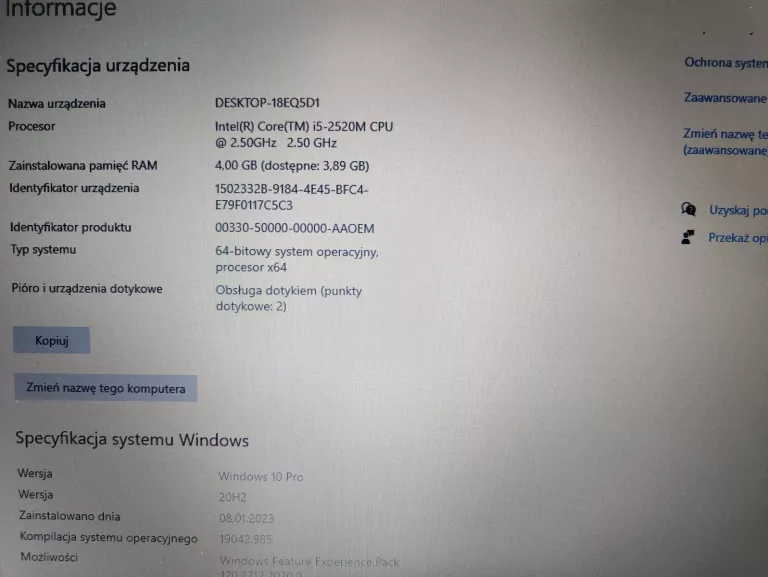laptop-lenovo-t420-i5-2520m-4300gb-w10-stan-uzywany