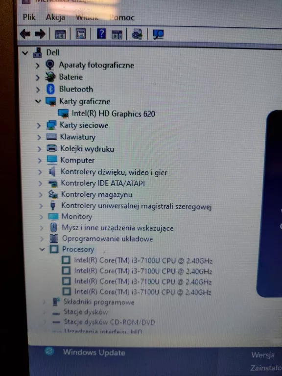 LAPTOP DELL TTYFJ A00 DOTYKOWY EKRAN