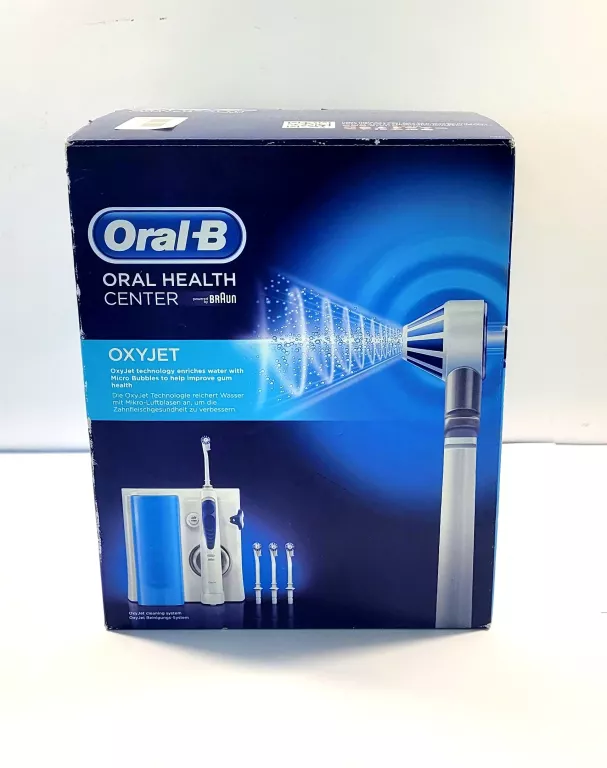 IRYGATOR ORAL-B OXYJET MD 20 STACJONARNY BIAŁY