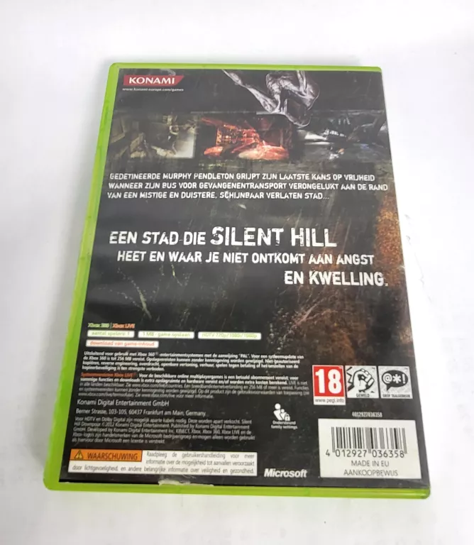 GRA SILENT HILL DOWNPOUR XBOX360